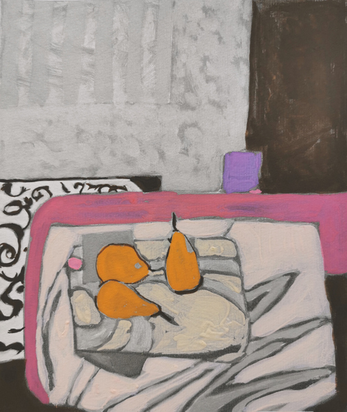 vie intérieure des choses XIII - variation 2 - encre pigmentée et gouache